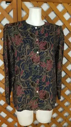 【2-3】breckenridge トップス ブラウス ノーカラー 9