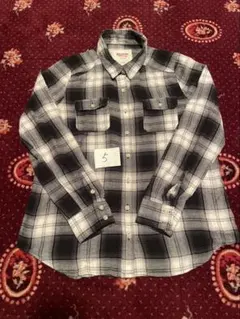 Mossimo Supply Co. 長袖 ネルシャツ チェック柄 L