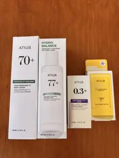 アヌア　4点セット