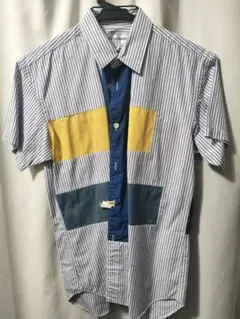 COMME des GARÇONS SHIRT 半袖 XS パッチワーク