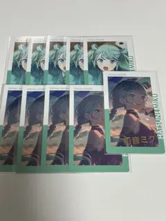 プロセカ　初音ミク　bnw 箔押し　エピカ プロセカ 初音ミク エピカ 26b 箔押し ノーマル - メルカリ