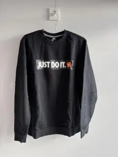 Nike ブラック JUST DO IT. スウェット