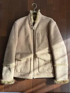 コムサイズム　ボアジャケット　状態良好