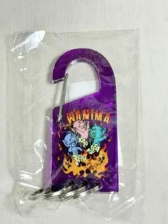 WANIMA アクリルカラビナ　パープル