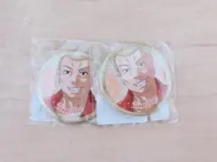 ひぐらしのなく頃に命WEBくじ　北条鉄平缶バッジ×2