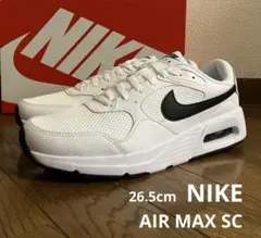 未使用 NIKE ウィメンズ エアマックス SC ブラック ホワイト バイカラー ナイキ NIKE NIKE AIR MAX SC(GS) CZ5358 002 （ブラック