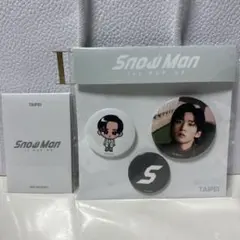 Snow Man 1st POP UP 缶バッジ フォトカC 目黒蓮
