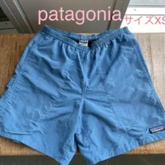 レア　パタゴニア　バギーショーツ　くすみブルーカラー