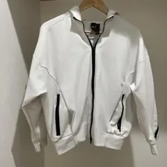 adidas ダブルジップアップ　ブルゾン