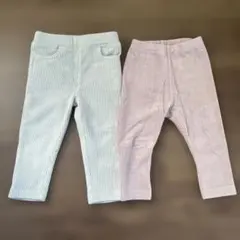 コーデュロイ パンツ 2点セット