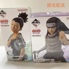 NARUTO 一番くじ フィギュア シカマル ネジ MASTERLISE
