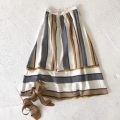 【新品】TODAYFUL モチーフカラースカート