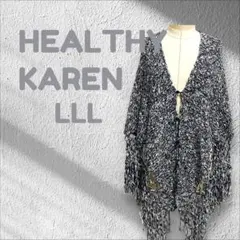 ヘルシーカレン HEALTHY KAREN カーディガン 秋冬 3L 体型カバーのサムネイル