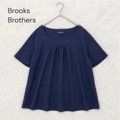 Brooks Brothers ブルックスブラザーズ 半袖　ネイビー　きれいめのサムネイル