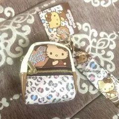 ハローキティ スカーフ付 チャームリュック ポーチ ✨