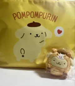 サンリオ福袋2026 ポムポムプリン 干支マスコットホルダー トートバッグ 2点