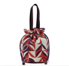 フェイラー　クラウディネイチャーブルーム　巾着バッグ