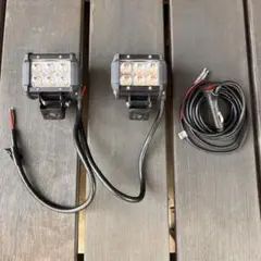 カシムラ　ml-11 LEDライト ワークライト　2個　スイッチセット