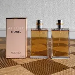 SNT1399 ほぼ満量 シャネル アリュール 香水 50ml ×2本セット