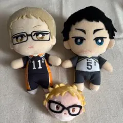 ハイキュー‼︎　ともぬい　ヘアクリップ　月島蛍　赤葦京治