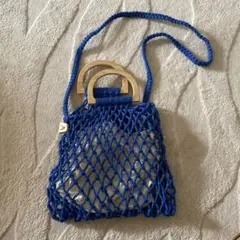 編み込みバッグ　未使用のサムネイル