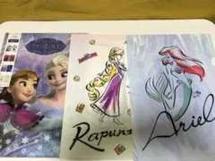 ディズニー ファイルセット（アリエル、ラプンツェル、アナ雪）