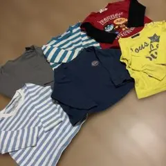 長袖Tシャツ　ロンT 6枚　まとめ売り　セット　90cm