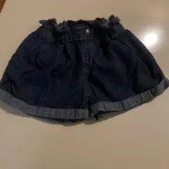 【美品】branshes デニム ショートパンツ 80サイズ