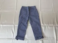 AEON TOPVALU チェック柄 クロプトパンツ S 未使用品