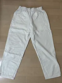 GU ホワイト コーデュロイパンツ Mサイズ