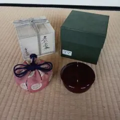 甲MJ20815　美品　送料無料　即購入可能　スピード発送　老松蒔絵棗 茶器(棗) | 古美術ささき