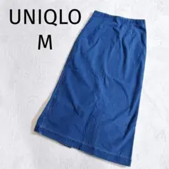 UNIQLO◆タイトスカート デニム カジュアルM ウエスト63 2137