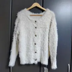 クラシカルエルフ シャギーカーディガン ニット 2WAY ファー 起毛 未使用