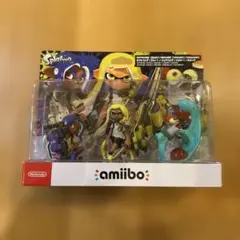 amiiboトリプルセット スプラトゥーン オクトリング コジャケ インクリング