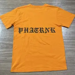 ファットランク PHATRNK 半袖Tシャツ バックプリント オレンジ Sのサムネイル