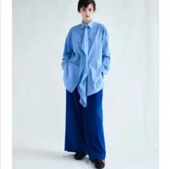 美品 Y’s RESORT 2025 ストライプブラウス 春夏カラー 1のサムネイル