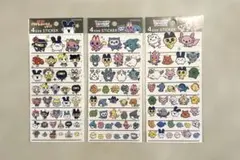 たまごっち　4size STICKER 3枚セット