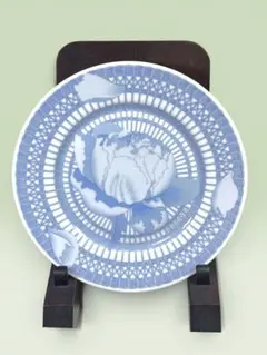 ⭐︎未使用⭐︎【超希少・HERMES】エルメス　ブルー ピヴォワンヌ　プレートのサムネイル
