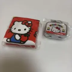新品未使用 オリヤンコラボ限定 ハローキティ巾着ピルケース