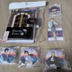 名探偵コナン　シール帳　ラッキーくじ　アクスタ　缶バッジセット