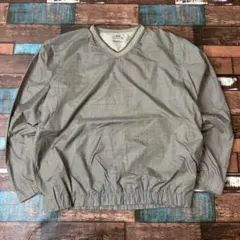 PGA TOUR Lサイズ Vネックジャケット　ナイロン　ゴルフ　古着　メンズ