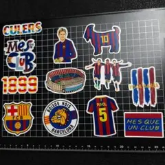 FCバルセロナ ステッカーセット 12枚