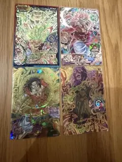 スーパードラゴンボールヒーローズ ブロリー カード 4枚セット値下げ交渉可のサムネイル