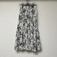 フレアプリーツスカート ロング丈のサムネイル