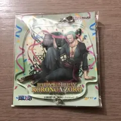 東京ワンピースタワー バースデイアクリルキーホルダー ゾロ