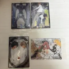 デスノート ウエハース キャラクターカード 4枚セット