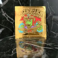 旧ビックリマン ゴーストアリババ 金プリズム 状態難あり