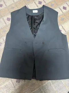 EMMA CLOTHES ジレ　ベスト　ジャケットベスト　グレー