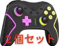 ２個セット　Switch コントローラー【2024祥雲新型】背面ボタン付き