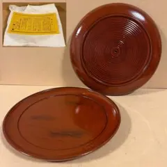 新品未使用】人間国宝 川北良造 山中漆器 柿合平子筋盆 - メルカリ